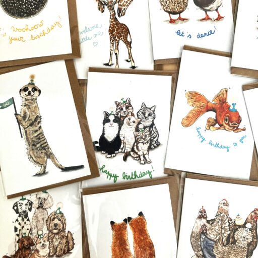 set of 24 x 6 bestseller cards